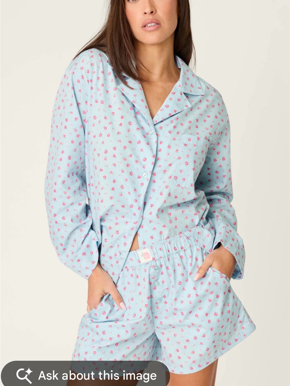 P.J. Salvage After Party Poplin set Pajama - size small - Brand new without